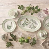 Spot Noritake Englishhhherbs Vanilla Flower Bone Foadain Food Food Plate Plate маленькая миска для выпечки лотка