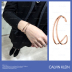 2017 / OUTLINE / KJ6VPF1001 / Anh trai hiện đại Liu Yuning với cùng đoạn CK bracelet / chính hãng Vòng đeo tay Cuff
