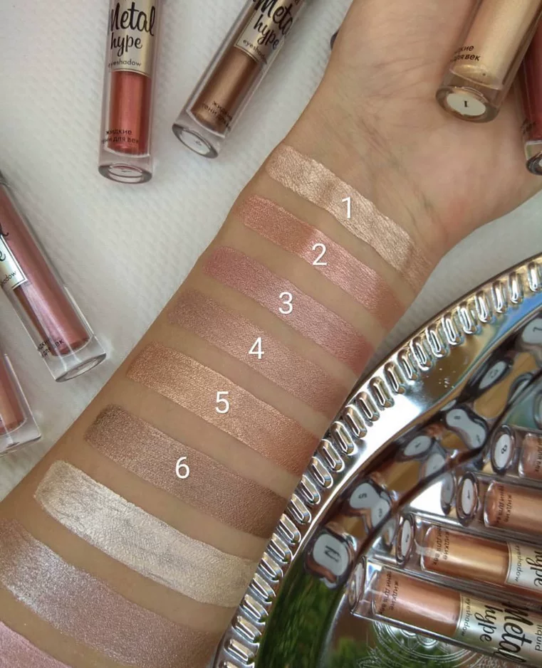 Новый продукт Belarushadow luxvisage изменчиво блестящий долговечно мерцающий