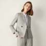 Bộ đồ vest nhỏ chuyên nghiệp 2018 thu mới ngắn đoạn ngắn Kiểu dáng giản dị phù hợp với áo khoác nữ gió Anh vest nữ