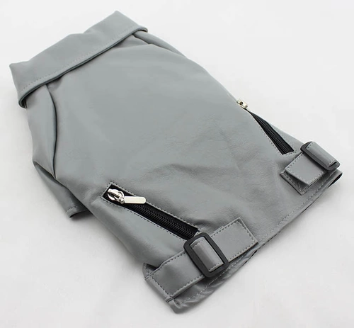 Одежда для домашних животных для домашних животных весна и осень большая собачья одежда /кожаная одежда Новая большая собачья кожаная одежда специальное предложение