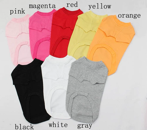 Одежда для домашних животных щенки/одежда для собак щенки для щенки собака лето t -малага Специальная цена Спайк