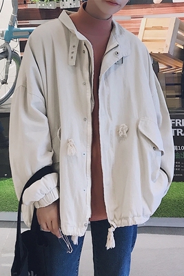 Hồng Kông phong cách mùa xuân mới màu rắn dụng cụ áo khoác Hàn Quốc phiên bản của xu hướng đẹp trai chic jacket sinh viên lỏng đồng phục bóng chày nam Đồng phục bóng chày