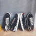 Phong cách Hồng Kông mùa hè giản dị giày vải hoang dã giày nam thoáng khí giày thể thao trẻ trung phiên bản Hàn Quốc của giày xu hướng giày thể thao đế cao Plimsolls