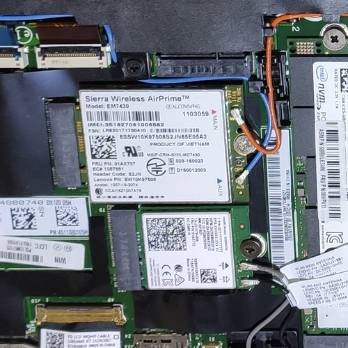 Qualcomm EM7455 01AX748 01AX746 00JT547 00JT542 01AX756 4G Модуль