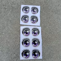 Фиолетовые глаза 5 (5 пары цен)