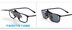 2017 mới phổ cận thị clip-loại kính mát lái xe lái xe ếch gương mắt nam nữ kính mát thủy triều Kính râm