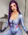 Tùy chỉnh 
            nữ Liên Minh Huyền Thoại Kaisa Zentai Cosplay Kaisa bodysuit cosplay soraka star guardian Liên Minh Huyền Thoại