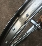 Велосипедное стальное кольцо сгущенное железное кольцо Складываемое 14.12.16.018.02.24/26 -Стальная проволока с дюймом плюс толстый набор колес