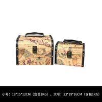 Ретро карта, коробка