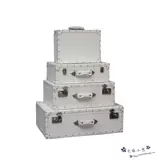 Ретро портативный стенд, белый реквизит для фотографии, черный чемодан для путешествий, простой и элегантный дизайн