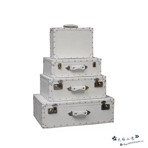 Ретро портативный стенд, белый реквизит для фотографии, черный чемодан для путешествий, простой и элегантный дизайн