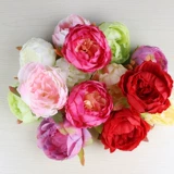 Симуляция пион цветок головы свадебные шелк цветок