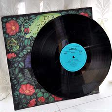 Виниловый проигрыватель 西洋收藏 东德时期1988年黑胶唱片金色亭子 der goldnen