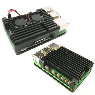 Малина Пирог 3b+ металл алюминиевых сплавов реаковина Raspberry Pi 3B общий с гидом Горячая колонка излучающий защита корпуса