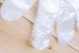 Еда -Объявление одноразовые пластиковые перчатки прозрачные утолщенные PE тонкопленок -лобстер лобстер.