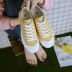 Hàn quốc phiên bản của ulzzang giày vải nữ Harajuku phong cách thời trang sinh viên đa năng giày vải mùa hè thấp để giúp giày phẳng Plimsolls
