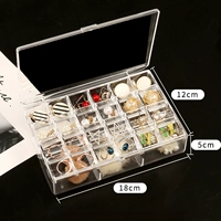 Коробка для ювелирных изделий дивизии [двойной прозрачный цвет]