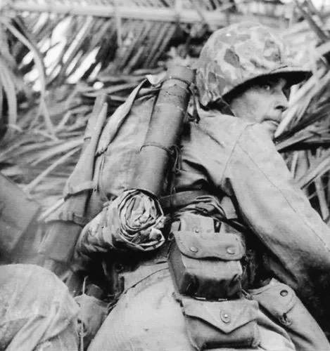Армия США Армия М2 Канстас Джунгли Джунгли Сумки во Второй мировой войне (1945)