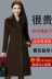 Người mẹ trung niên giải phóng mặt bằng chống lão hóa nạp áo cashmere hai mặt trong phần dài của phiên bản Hàn Quốc của áo len mùa thu và mùa đông mới 2018 vest nữ trung niên Quần áo của mẹ
