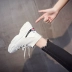 Ins siêu lửa vớ giày nữ 2018 mùa xuân mới của Hàn Quốc phiên bản của ulzzang dày dưới hip-hop nhảy hip-hop cao giày thủy triều Giày cao gót
