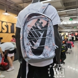 Nike, модный школьный рюкзак, сумка через плечо, 12 года