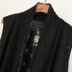 Nhật bản Hàn Quốc phiên bản của mùa hè mỏng vest nam cao thời trang đường phố không tay đan áo len xu hướng dài vest vest khoác len mỏng Dệt kim Vest