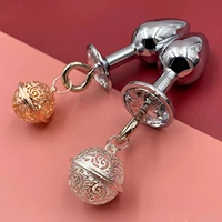 SM Sex Products Труба Металлическая анальная заглушка из дворцового колокола Bell Bell Backyard Анал хризантем настройка заднего корта цветок