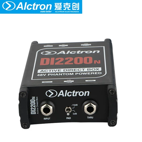 Alctron/Ekchuang Di2200N Активное преобразование импеданса прямого ящика DI Box