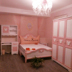 Tất cả rắn gỗ trẻ em của đồ nội thất phòng phòng ngủ thiết lập màu hồng cô gái công chúa giường trẻ em của đồ nội thất Bộ đồ nội thất