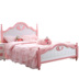 Tất cả rắn gỗ trẻ em của đồ nội thất phòng phòng ngủ thiết lập màu hồng cô gái công chúa giường trẻ em của đồ nội thất Bộ đồ nội thất
