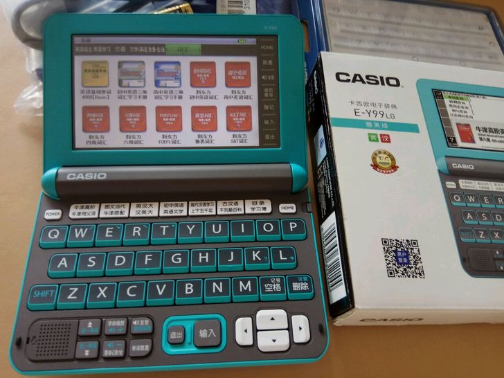 CASIO ELECTRONIC DICTIONARY E-F99 ENGLISH-CHINESE DICTIONARY EY99    -߱ 