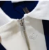 Lacoste quầy cá sấu Pháp đích thực màu sắc phụ nữ phù hợp với dây kéo cổ áo sơ mi polo ngắn tay 081222 - Áo polo thể thao