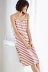 Top cửa hàng hàng đầu chính thức váy ngủ nữ mùa hè đồ ngủ nữ mùa hè bông sọc sling dịch vụ nhà hàng đầu dưa - Đêm đầm