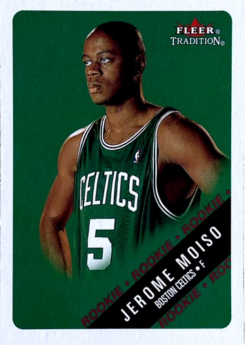 [IR] Звездная карта NBA Fleer Jeerome Moiso Rookie Pitca