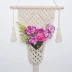 Treo giỏ DIY vật liệu tấm thảm gói để gửi hướng dẫn ins tấm thảm dòng Macrame làm bằng tay tấm thảm dây bện dây