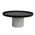 Bàn cà phê đá cẩm thạch đơn giản Bàn ghế sofa tròn Bàn trà thiết kế bàn ánh sáng sang trọng đồ nội thất tùy chỉnh bộ phận bán hàng - Bàn trà Bàn trà