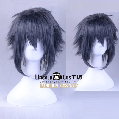 taobao agent FF15 Final Fantasy Noktis Luscis Galam high -temperature silk reflecting short hair cos wig