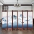 mẫu song cửa sổ bằng gỗ đẹp Vách ngăn màn hình kiểu Trung Quốc mới tùy chỉnh 
            phòng khách bằng gỗ rắn phòng ngủ gấp di động đơn giản hiện đại chặn hiên văn phòng lối vào văn phòng vách ngăn trang trí Màn hình / Cửa sổ