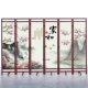 mẫu song cửa sổ bằng gỗ đẹp Vách ngăn màn hình kiểu Trung Quốc mới tùy chỉnh 
            phòng khách bằng gỗ rắn phòng ngủ gấp di động đơn giản hiện đại chặn hiên văn phòng lối vào văn phòng vách ngăn trang trí