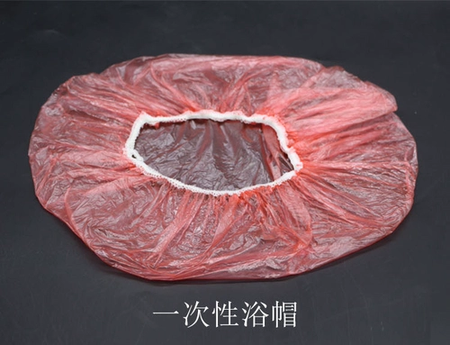 Водонепроницаемая одноразовая шапочка для душа для взрослых, шапка, увеличенная толщина