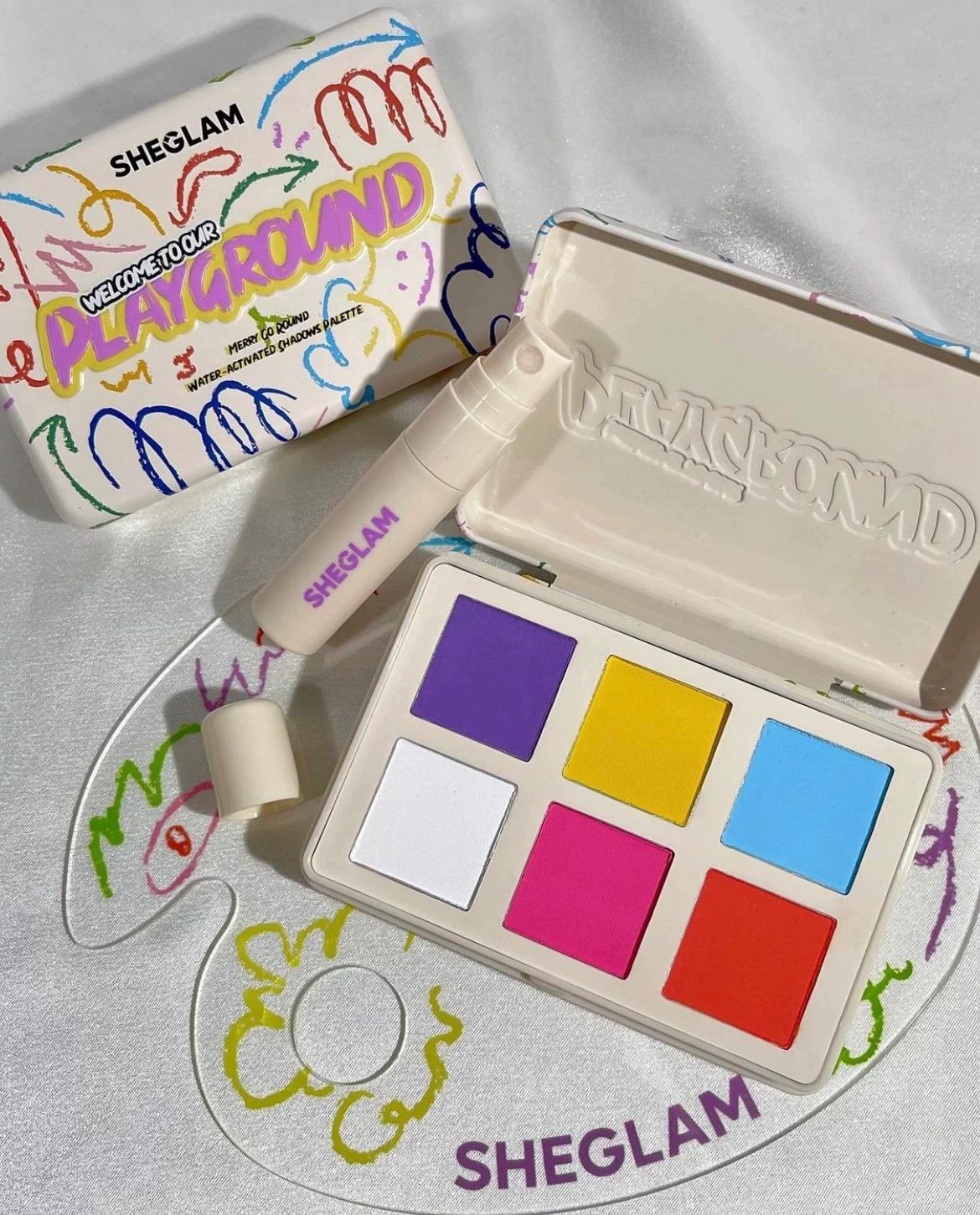 Новый продукт PRE-SHEGLAM INS нишевые тени plate playground playground playground Playground Macaron sheglam