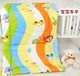 Bông bé mẫu giáo nệm trẻ em thảm tweezers giường bé phim hoạt hình bộ đồ giường tatami thảm được thực hiện trong mùa hè Nệm