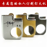 Креативная металлическая зажигалка, бесшумное кольцо