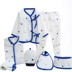 Quần áo sơ sinh cotton set hộp quà tặng 0-3 tháng 6 vừa sinh ra sơ sinh trăng tròn bé mùa hè bé nguồn cung cấp Bộ quà tặng em bé