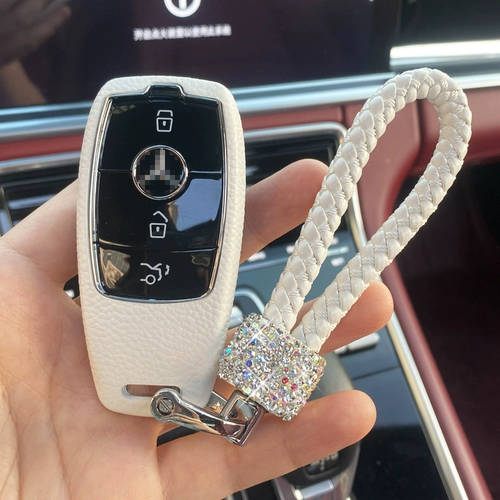 Подходит для 23 Mercedes -Benz E300L C260L A200L S350 GLC Special Leather Key Case Women