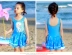 Đồ bơi cho bé gái Phiên bản Hàn Quốc của công chúa Aisha đính kèm Váy bé gái dễ thương Đồ bơi mùa xuân nóng bỏng - Bộ đồ bơi của Kid