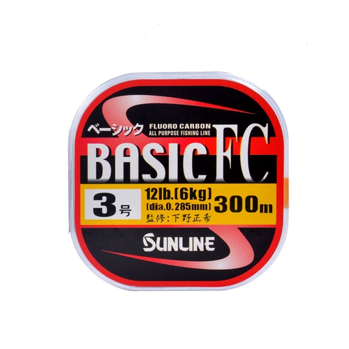 Япония импортированная углеродная линия Sunline Sangase Fish Line Basic FC300 Carbon Line Asian Main Line AII Sub -Line