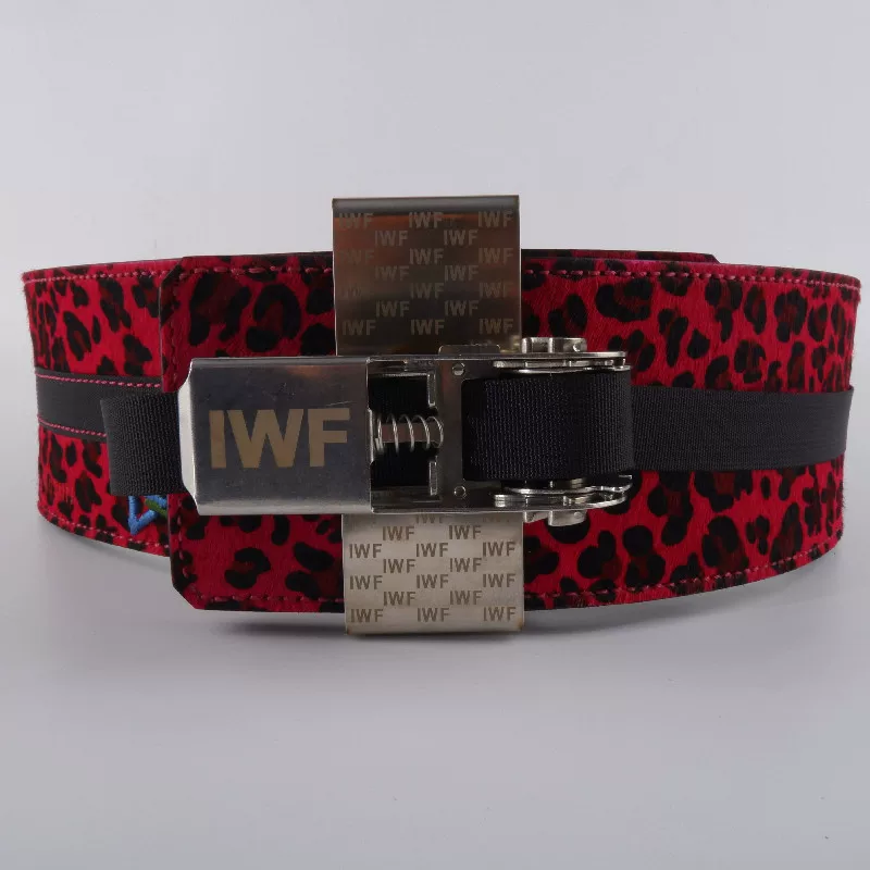 Leather heavy mechanical belt, protective gear for training