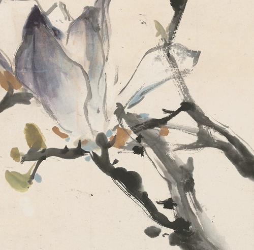 Wang xuetao Youch Orchid Map Flower, Bird, Birds, китайская картина маленькая настенная украшение Микропрейки